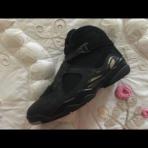 Air Jordan 8 ovo black size 10